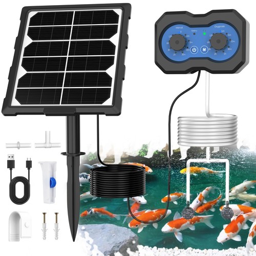 Solar powered oxygenator - solar,