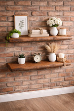 Live Edge Floating Shelf