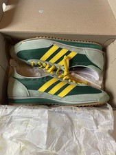 ❤ BNWB & Authentic adidas originals ® SL 72 OG Trainers Green & Yellow UK Size 9