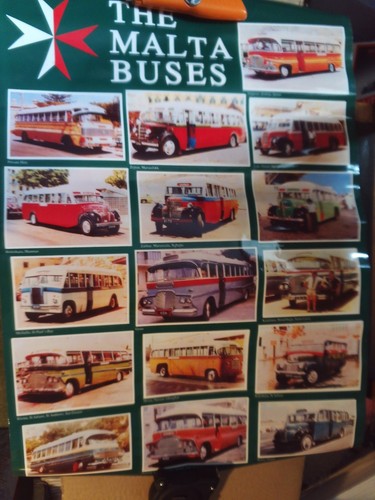 Malta buses poster - , classic