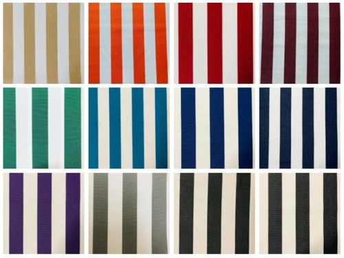 Striped dralon outdoor teflon - striped,