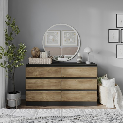 Wooden chest drawers - 6,