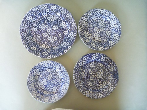 Burleigh blue calico - burleigh,