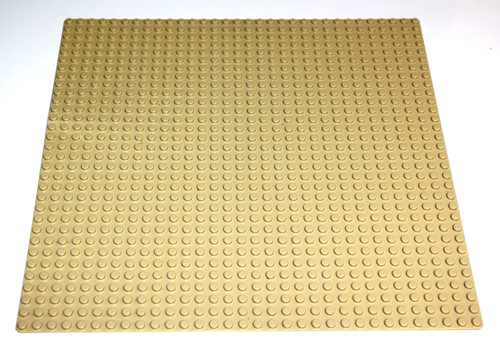 Lego tan baseplate 32 - x,