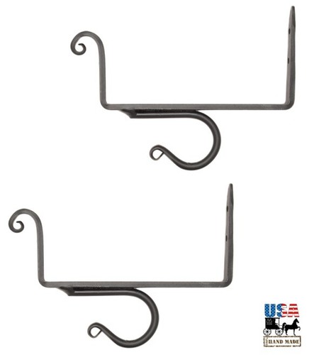 Curtain rod shelf bracket - curtain, &