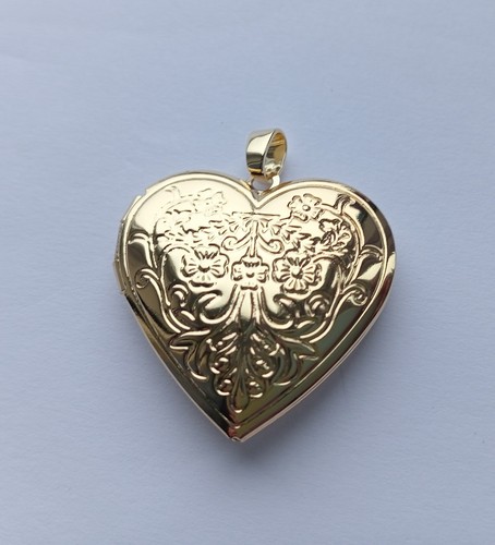 29mm locket pendant 18ct gold - locket,