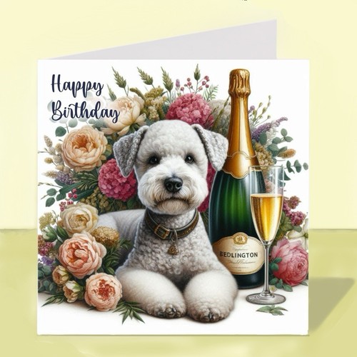 Bedlington terrier dog - bedlington,