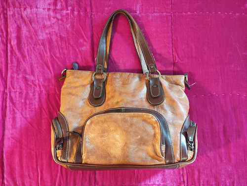 Gianni conti leather handbag - leather?,