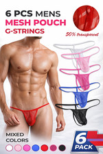 Men’s 6 Pack Sheer Mesh