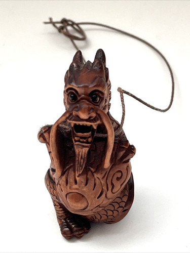 Vintage hand carved - carved, boxwood