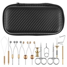 C-12pcs Fishing Fly Tying Tool