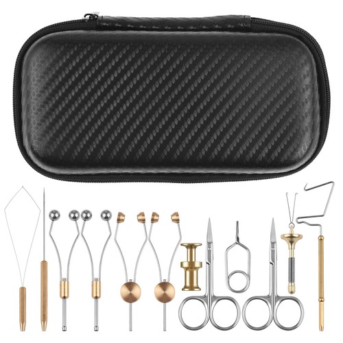 12pcs fishing fly tying tool - fishing,