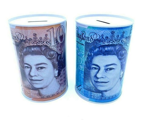 Extra large money box - large, tin