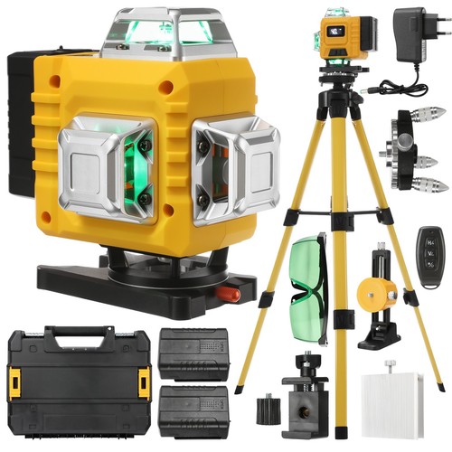 Line laser level green - level, self