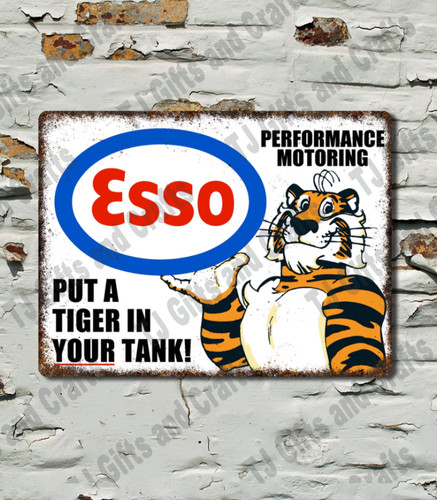 Esso put tiger - tiger, in