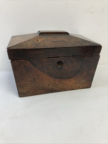 Antique wooden tea - (refjoh33),