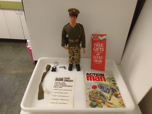 Vintage action man - vintage, talking