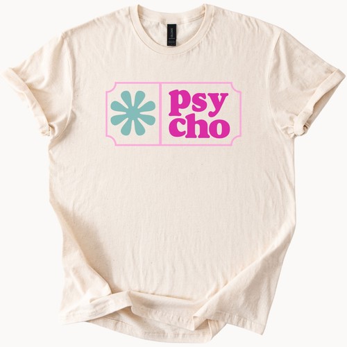 Psycho graphic tshirt retro - graphic,