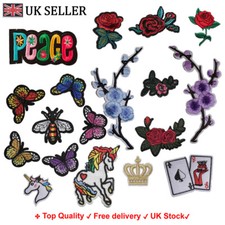 Iron / Sew On Embroidered