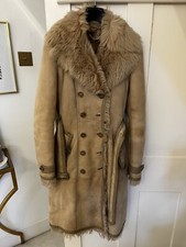 Burberry shearling coat 