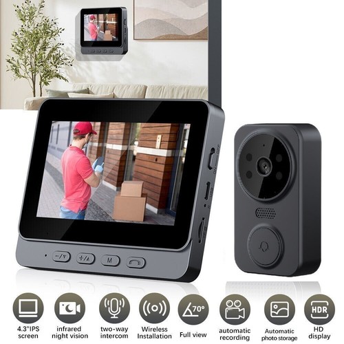 Smart video doorbell phone - smart,
