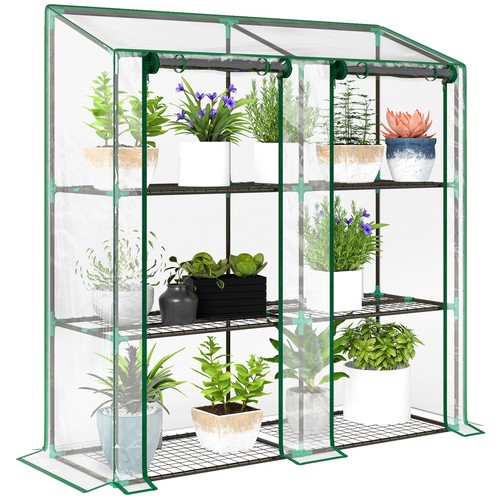 Outsunny mini green house with - outsunny,