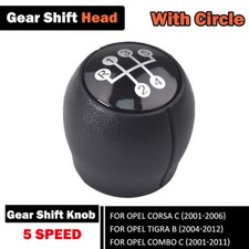 5 Speed For OPEL CORSA C COMBO 2001 2002 2003-2006 Gear Shift Knob Shifter Boot