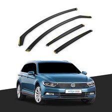 VW Passat B8 2014-2023 5 Door Estate/All Track Wind Deflectors 4pc Tinted