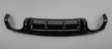 Genuine Audi TTRS 17-on rear bumper lower diffuser trim (black) 8S0807514A Y9B