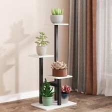 Modern Flower Rack Tall Plant Stand 3 Potted Bonsai Display Shelf Indoor Outdoor