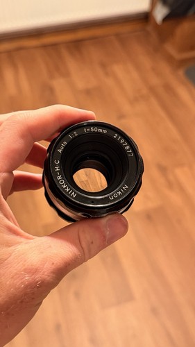 Nikon nikkor 50mm - nikon, f/2