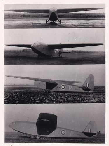 Photo ww2 prototype slingsby - prototype,