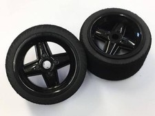 Revolution Wheels Black Pink Medium Rear Tyres V12  Banger Stock 1300 Kamtec  