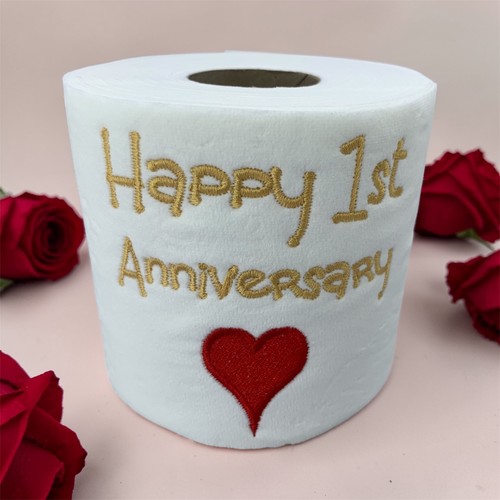 Novelty embroidered toilet - novelty,