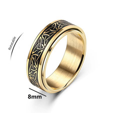 Viking Celtic Knot Rune Ring