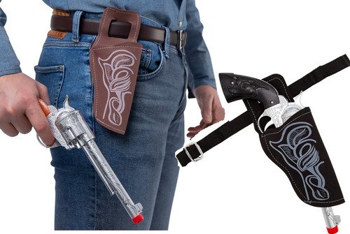 Cowboy gun holster - gun,