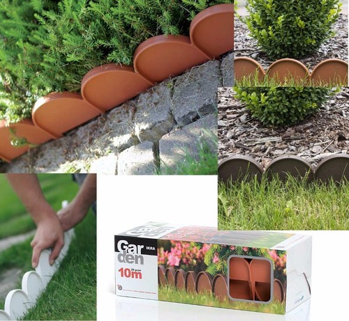 Garden edging border wall - edging,