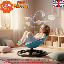 AUTISM SENSORY CHAIR KIDS CHILD SPINNING BALANCE Developmental Spin Toy UK STOCK