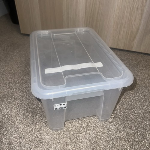 Ikea samla plastic clear - ikea,
