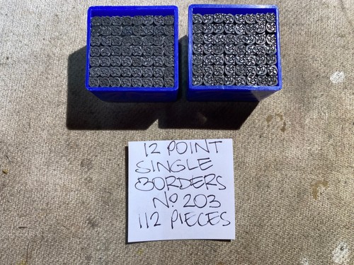 Point letterpress 203 - 12,