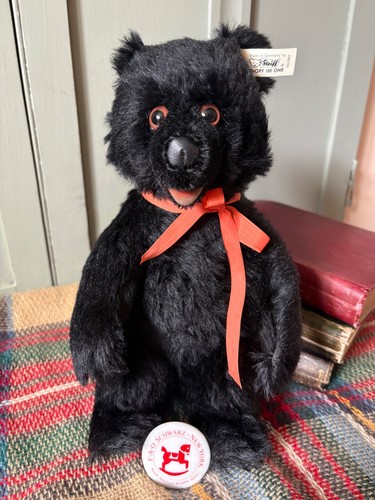 Steiff 652059 black bear cub - steiff,