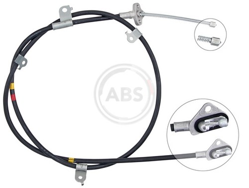 Abs k18827 rear - rear, handbrake