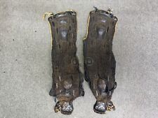 Y8704 YOROI Gauntlets Iron yoroi Edo period Japan antique armor samurai bushi