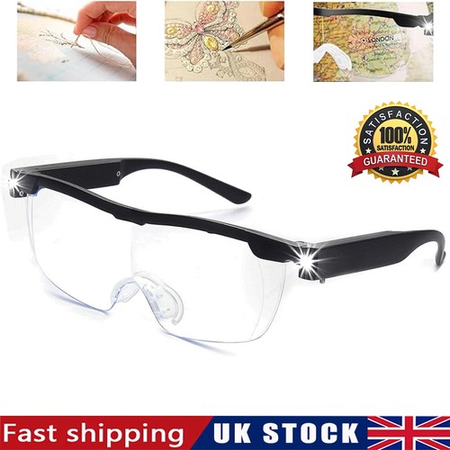 350 magnifier glasses with - 350%,