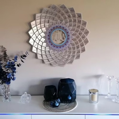 Metal wall art names of - 3d, 99