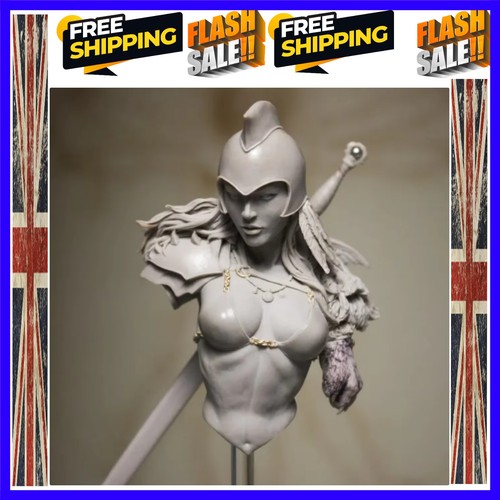 Resin bust unpainted - 1/10,