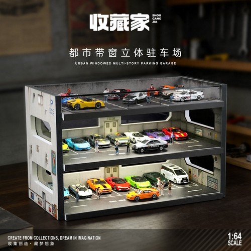 Diorama diecast car - 1/64,