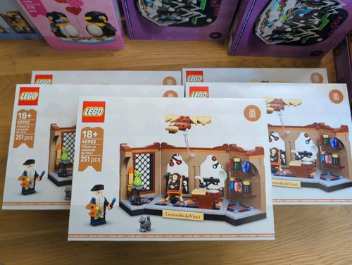 Lego 40902 tribute leonardo - to,