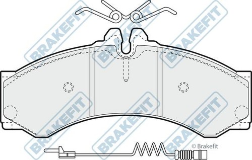 Apec rear brake pad - brake,