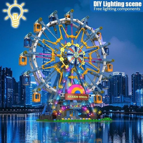 Rotating led ferris - led, wheel